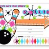 POP parties Bowling Party Large Invitations Pink - 20 Invitations + 20 Envelopes 31 81O4aNMicmL