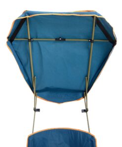 Quik Shade MAX Shade Relaxing Chair With Cup Holders, Foldable, Aluminum, Blue 42 81O4d97SYoL