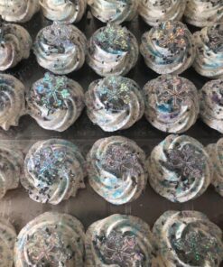 Snowflake Cupcake Rings - Set of 24 33 81O6xMDLNhL