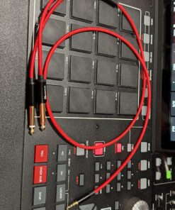 ANNNWZZD 1/8 to 1/4 Stereo Cable, 1/4 to 3.5mm 1/8 TRS Y Splitter Audio Cord Compatible with Phone, PC, Computer Sound Card 3ft/1m 14 81O79K7T61L