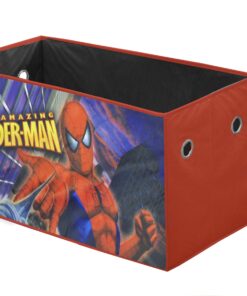 Alternative view of Marvel Spiderman Collapsible Children’s Toy Storage Trunk, Durable with Lid Spiderman / Red