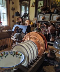 Old Dutch Hammered Copper Charger Plates, 13", Set of 6, Model Number: OS866 Charger Plates, Set of 6 19 81O8GzR1iDL