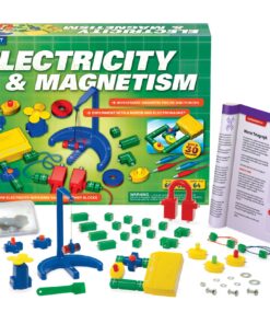 Alternative view of Thames & Kosmos Electricity & Magnetism Science Kit | 62 Safe Experiments Investigating Magnetic Fields & Forces for Ages 8+ | Assemble Electric Circuits with Easy Snap-Together Blocks