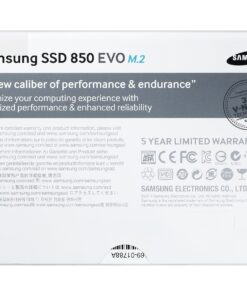 Samsung 850 EVO - 500GB - M.2 SATA III Internal SSD (MZ-N5E500BW) 500 GB 25 81O9Z1ZaS1L