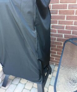 Unicook 40 Inch Smoker Cover for Masterbuilt, Electric Smoker Cover Heavy Duty Waterproof, Square Vertical Smoker Grill Cover Fade and UV Resistant, 23" W x 17" D x 39" H, Black 23”W x 17”D x 39”H 41 81O9t0 eVlL