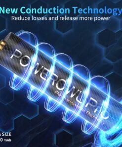 Alternative view of POWEROWL Rechargeable AAA Batteries PRO, High Capacity 1100mAh, Premium NiMH Triple A Battery -16 Count 16 count