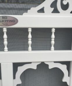 Oval No Soliciting Sign (Brushed Silver) Small 2" X 5" - Small Brushed Silver 21 81OC6Ng5D3L