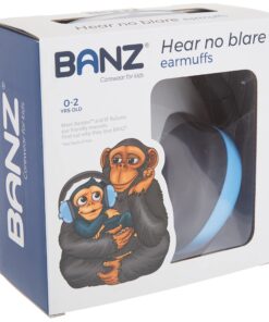 Baby BANZ Earmuffs Infant Ear Hearing Protection – Ages 0-2+ Years Industry Leading Noise Reduction Rating Soft & Comfortable Blue 21 81OCS0thq1L