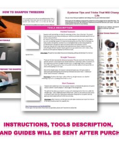 Express Beauty Boutique Tweezers 3pcs Set Pink Case Professional Quality Stainless Steel Precision Eyebrow Tweezer for Ingrown Hair Shaping Eyebrows. 28 81OEQ5ATsHL