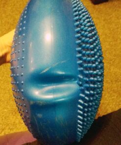 AppleRound Air Stability Wobble Cushion with Hand Pump, 13.5in/34cm Diameter, Balance Disc for Adult, Sensory Wiggle Seat for Kid Blue 33 81OFH3Fy5UL