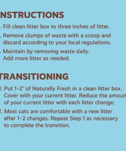Naturally Fresh Cat Litter - Walnut-Based Quick-Clumping Kitty Litter, Unscented, Multi-Cat, 14 lb Multi-Cat Unscented 21 81OFJahEFIL