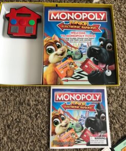 Hasbro Monopoly Junior Electronic Banking 34 81OFq3zHElL