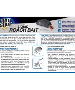 Alternative view of Hot Shot Liquid Roach Bait, Roach Killer, 1 Pack, 6-Count