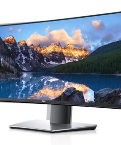 Dell UltraSharp U4919DW 49 inch Dual QHD Curved Monitor - 8ms Response Time, 2X HDMI, 1x DP, 5X USB Downstream, 2X USB Upstream 3.0, 1 x USB Type-C 49 Inches 20 81OHlUvHFSL