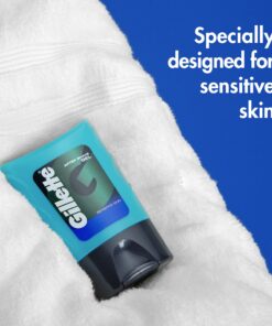 Gillette After Shave Gel for Men, Aftershave for Men, After Shave Lotion for Men, Calms, Soothes and Refreshes Sensitive Skin, Light Fragrance, 2.5 oz, Pack of 6, After Shave Cologne Men, Aftershave 18 81OIAW20s9L