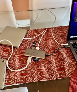 USB C Hub, QGeeM USB C to HDMI Adapter 4k, 7 in 1 USB C Dongle with 100W Power Delivery,3 USB 3.0 Ports, SD/TF Card Reader, Compatible for MacBook Ipad HP Dell XPS and More Type C Device Grey 49 81OIVmKuICL