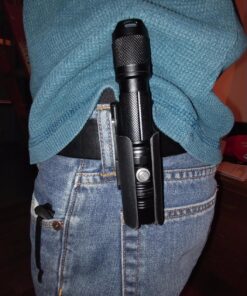 Polyamide Clip-On Kydex Flashlight Holster for Fenix PD35, Olight Baton Pro Warrior Mini, PowerTac M5 E9R, Nitecore P12, ThruNite TN12 59 81OIZAwGAyL