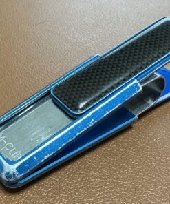 M-Clip Money Clip - Minimalist Slim Wallet Alternative for Front Pocket Carry - Cash and Credit Card Holder for Men Black 23 81OItdkgptL