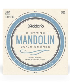 D'Addario EJ62 80/20 Bronze Mandolin Strings, Light, 10-34 6 81OIzXhSnFL