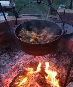 Camp Chef 12 Qt Seasoned Cast Iron Dutch Oven 38 81OJPhIoQaL