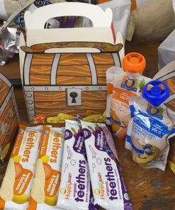 Adorox 12 Treasure Chest Treat Boxes Pirate Birthday Party Favor Goodies 20 81OJg41euxL