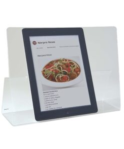 Norpro Acrylic CookBook / IPad / Tablet Holder, 9"D x 12.5"W x 3.25"H 25 81OLKyUQSsL