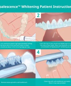 Opalescence 35% Gel Syringes Teeth Whitening - Refill Kit (4 Packs / 8 Count) Carbamide Peroxide. Made by Ultradent, in Cool Mint Flavor. Tooth Whitening Refill Syringes 5197-4 Mint 35 8 Count (Pack of 1) 16 81OM5m58rAL 1