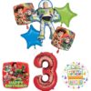 Mayflower Buzz Woody 3rd Birthday Party Supplies and Balloon Bouquet Decorations 14 81OOTyWytzL
