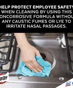 Easy-Off-74017 Professional Fume Free Max Oven Cleaner, Lemon 144 oz (6 Cans x 24 oz) 20 - 30 ounces 18 81OPLHS9gaL