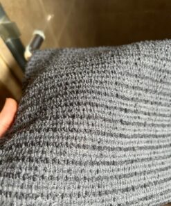 GOSHI Exfoliating Shower Towel - Rip-Resistant Exfoliating Washcloth for All Skin Types - Made in Japan Grey 27 81OPzp5gfoL