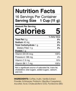 VitaCup Immunity Coffee Pods, Wellness Boost with Antioxidants, Echinacea, Probiotics, Vitamin C & D3, Medium Dark Roast, Recyclable Single Serve Pod Compatible with Keurig K-Cup Brewers,16 Ct 16 Count (Pack of 1) 26 81OQL6FnycL