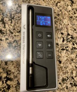 Paneceia Wireless Meat Thermometer Digital, 800FT Long Range Bluetooth Cooking Thermometer, Food Thermometer for Remote Monitoring of Grill, Oven, Smoker, Air Fryer, Rotisserie, iOS & Android App 42 81OS2lDWaRL 1