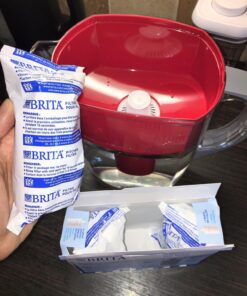 Brita Standard Water Filter Replacements for Pitchers and Dispensers, Lasts 2 Months, Reduces Chlorine Taste and Odor, 3 Count 73 81OTcV3g4 L