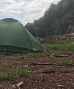 Clostnature Lightweight Backpacking Tent - 3 Season Ultralight Waterproof Camping Tent, Large Size Easy Setup Tent for Family, Outdoor, Hiking and Mountaineering Green 2 Person 46 81OU0He4BdL