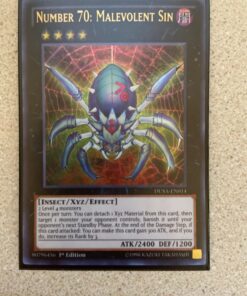 Alternative view of Number 70: Malevolent Sin - DUSA-EN014 - Ultra Rare - 1st Edition