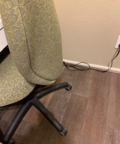 Slipstick CB680 50mm (2 Inch) Floor Protecting Rubber Office Chair Caster Wheels (Set of 5) Standard Stem Size - Black/Gray 34 81OXLRJ9ML