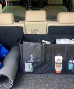 Honey-Can-Do SFT-01166 Soft Storage Chest, Black Folding Car Trunk Organizer 28 81OXgO2w2aL