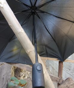 Repel Umbrella The Original Portable Travel Umbrella - Umbrellas for Rain Windproof, Strong Compact Umbrella for Wind and Rain, Perfect Car Umbrella, Golf Umbrella, Backpack, and On-the-Go 1-Black 44 81OXngkCktL