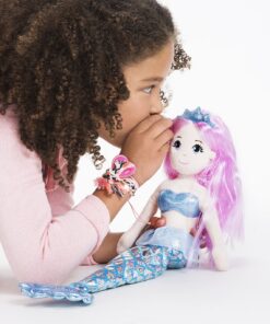 Alternative view of Aurora® Enchanting Sea Sparkles™ Crystal Stuffed Animal - Imaginative Play - Magical Companions - Blue 18 Inches Sea Sparkles Crystal