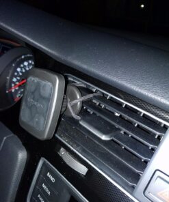 Spigen Hexa Magnetic Air Vent Hands Free Clip Cell Phone Mount Holder for Car Compatible with All Mobile Phones - Black A201 - Premium Air Vent 40 81Oa8PNEZhL