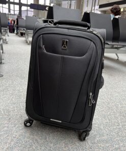 Travelpro Maxlite 5 Softside Expandable Luggage with 4 Spinner Wheels, Lightweight Suitcase, Men and Women, Black, Carry-On 21-Inch 56 81OaAy2pDL