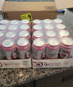 Bang Energy Delish Strawberry Kiss, Sugar-Free Energy Drink, 16 Fl Oz (Pack of 12) 16 Ounce (Pack of 12) 19 81OaEf52lkL