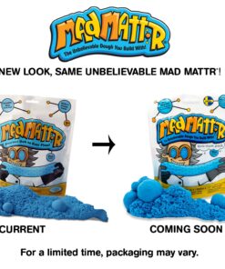 MAD MATTR Super-Soft Modelling Dough Compound That Never Dries Out by Relevant Play (Blue, 10oz) Blue 10 81OaFQN759L