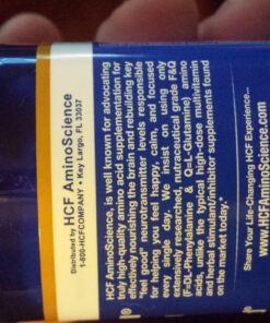 HCF Happy, Calm & Focused - Natural Nootropic Focus Supplement - Boost Concentration, Enhance Focus, Natural Calm Aid & Stress Relief - 90 Capsules for Men & Women - Caffeine-Free Brain Supplement 90 Count (Pack of 1) 50 81Oakh10gL