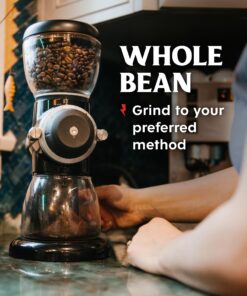 Death Wish Coffee, Organic and Fair Trade Dark Roast Whole Bean Coffee, 16 oz 16 Ounce (Pack of 1) 29 81Ob71OWAtL