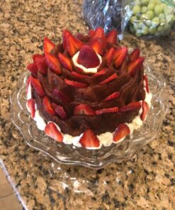 Nordic Ware Platinum Rose Cast Aluminum Bundt Pan, One size, copper 59 81Oc41HqSRL