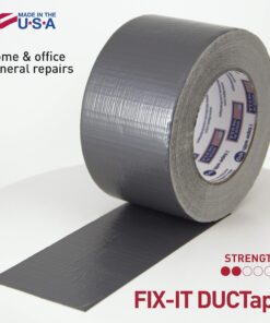 Alternative view of IPG Fix-It DUCTape, General Maintenance Duct Tape, 1.88" x 10 yd, Silver (3-Pack) 3- Pack