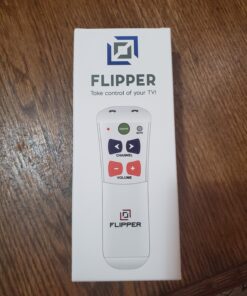 Flipper Big Button Universal TV Remote - Seniors, Elderly - Simple, Works TV & Cable - Favorite Channels - Learning - Supports IR Devices 42 81OdwfrjowL