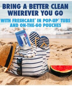 Cottonelle FreshCare Flushable Cleansing Cloths Pouch, 42 Count (Pack of 8) 12 81OfISy6NwL