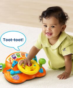 VTech Turn and Learn Driver Amazon Exclusive,Orange Orange Standard Packaging 36 81OfV 8nu3L